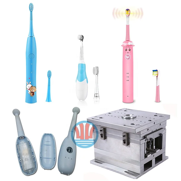 Custom IP66 Abs Pc Pps Plastic Electrical Electric Toothbrush Head Enclosure Abs Plastic Molding Injection Parts Molding Case