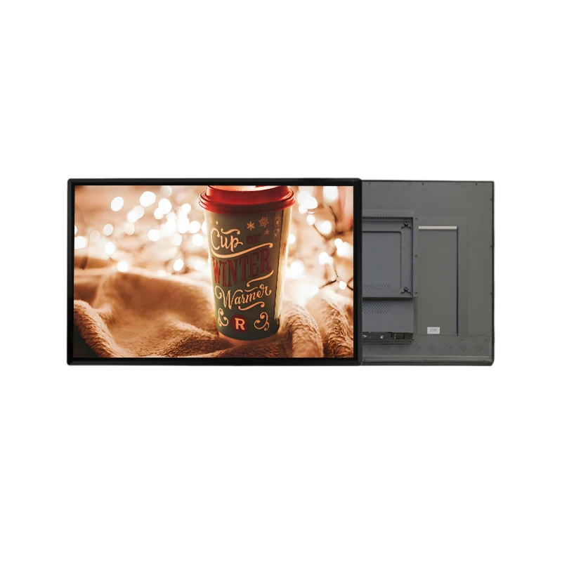 Digital signage monitor 43 49 55 65 76 inch lcd touch screen panel video wall advertising marketing display