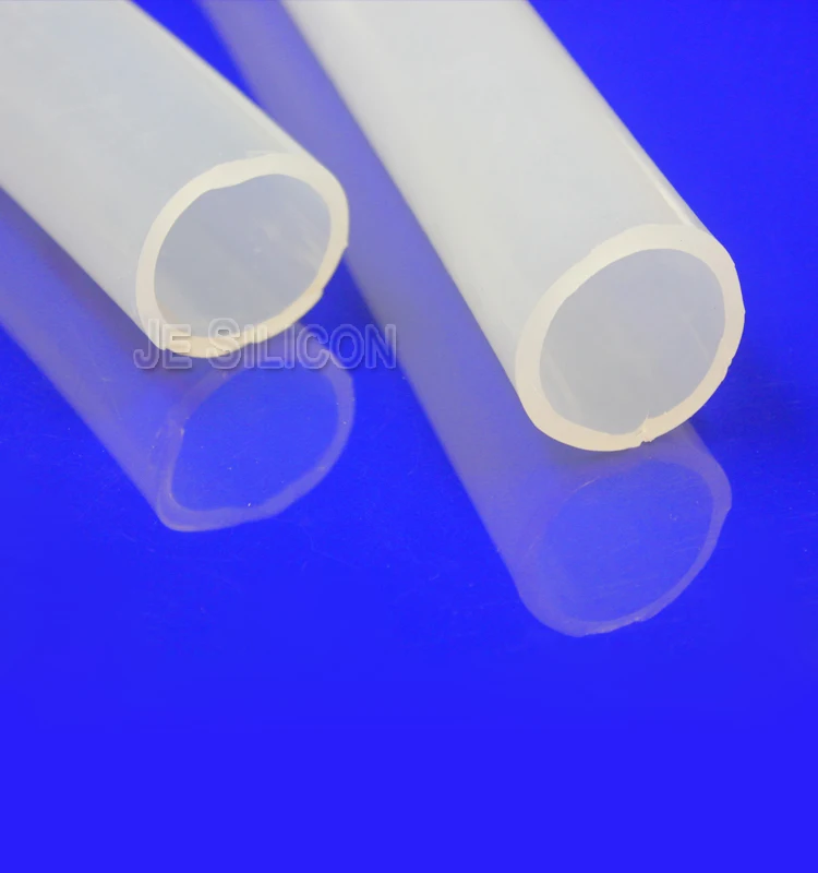 Environmentally friendly silicone pipe food grade large diameter hollow silicone hose