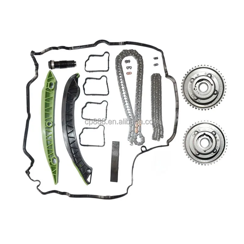 M271 Engine Timing Chain Kit For Mercedes 271 Turbocharger C180 C200 C250 E 200 CGI 2710503447 2710503347