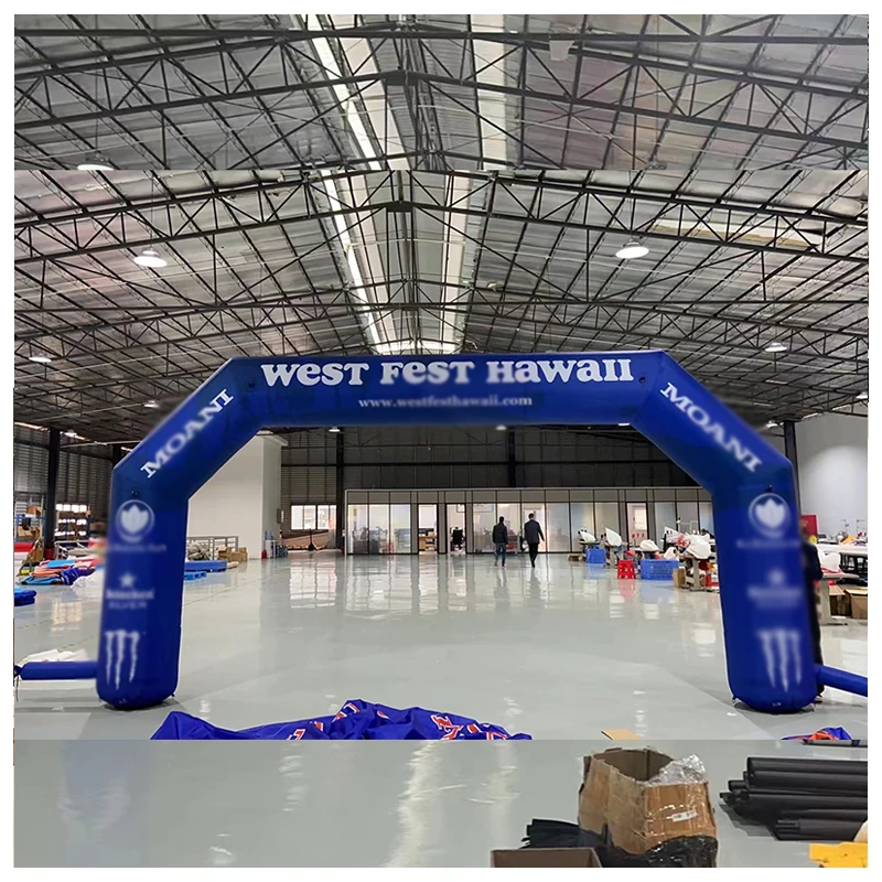 PVC Race Inflatable Decorative Air Arch Airtight Square And Custom Round Door Arch For Outdoor