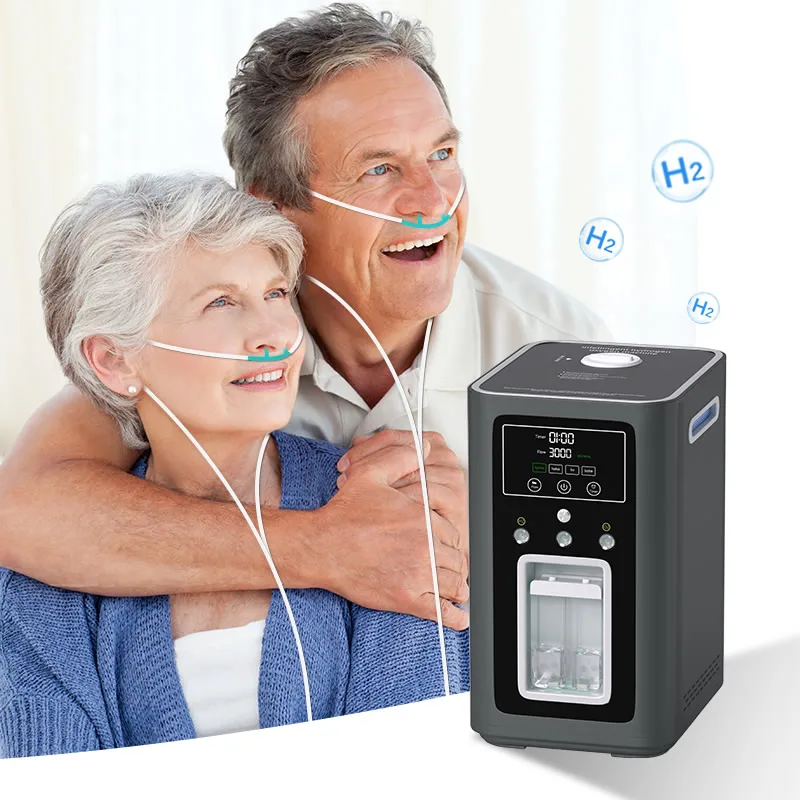 1800ml/min hydrogen generator Home Use Hydrogen Inhalation Machine PEM hydrogen Inhaler  Manufacturer