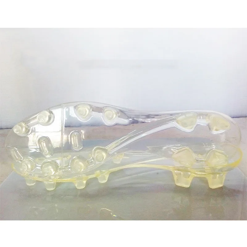 transparent tpu football shoe outsoles clear soccer shoes outer soles making in jinjiang factory KSGS-1521