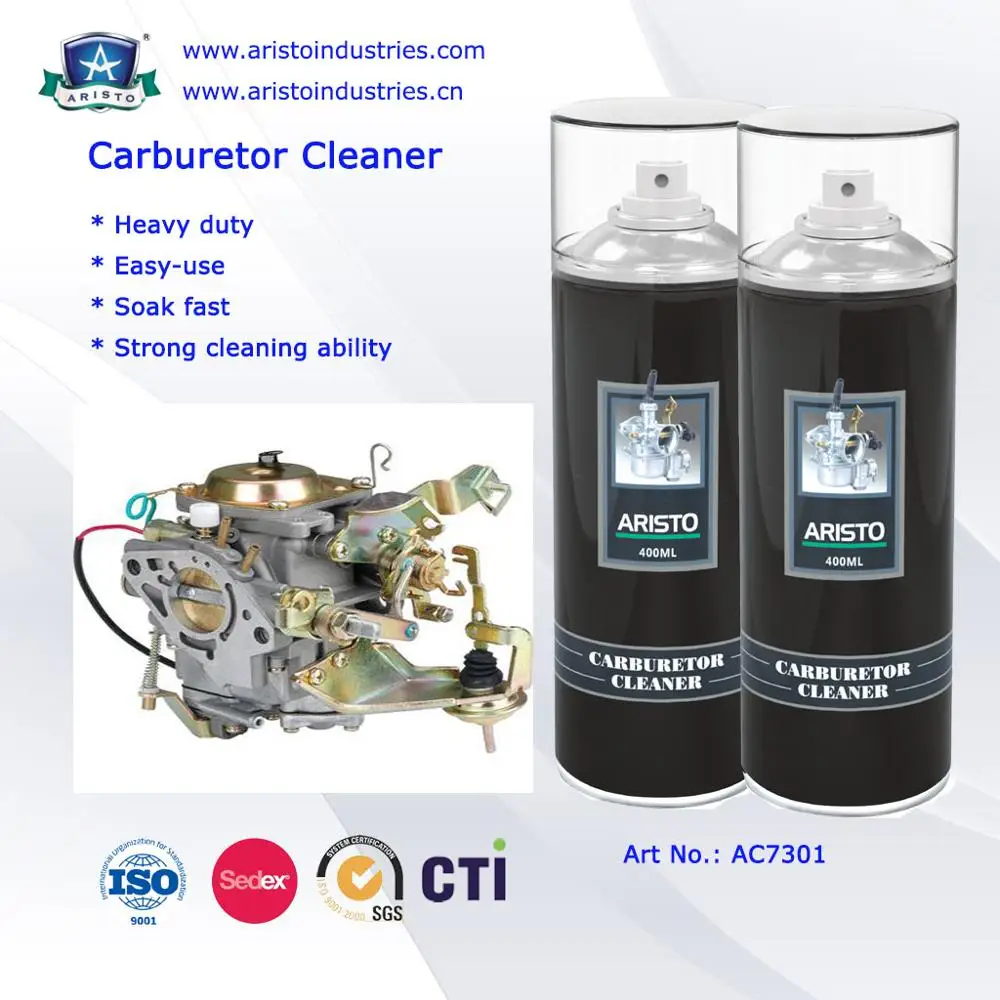 Aristo Carburetor Cleaner, Propane Car Cleaning Spray