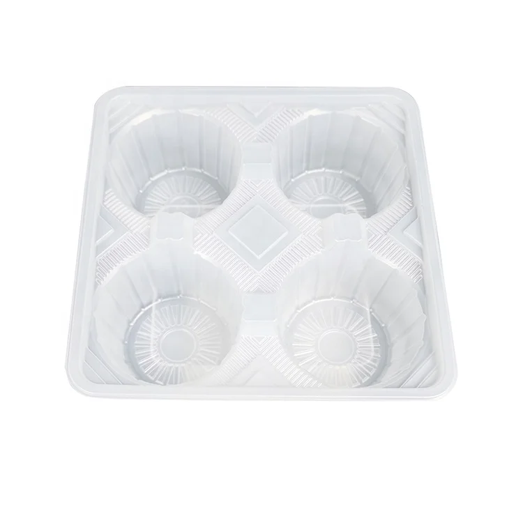 Shipping to USA Aamzon FBA 4 Compartments Takeaway Disposable Drink Cold Coffee Cup Tray