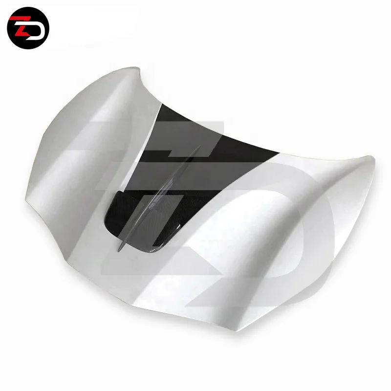 Factory Price MIS Style Front Bumper Side Skirts Carbon Rear Diffuser Wing For Ferrari 488 Spider GTB Body Kit Engine Hood