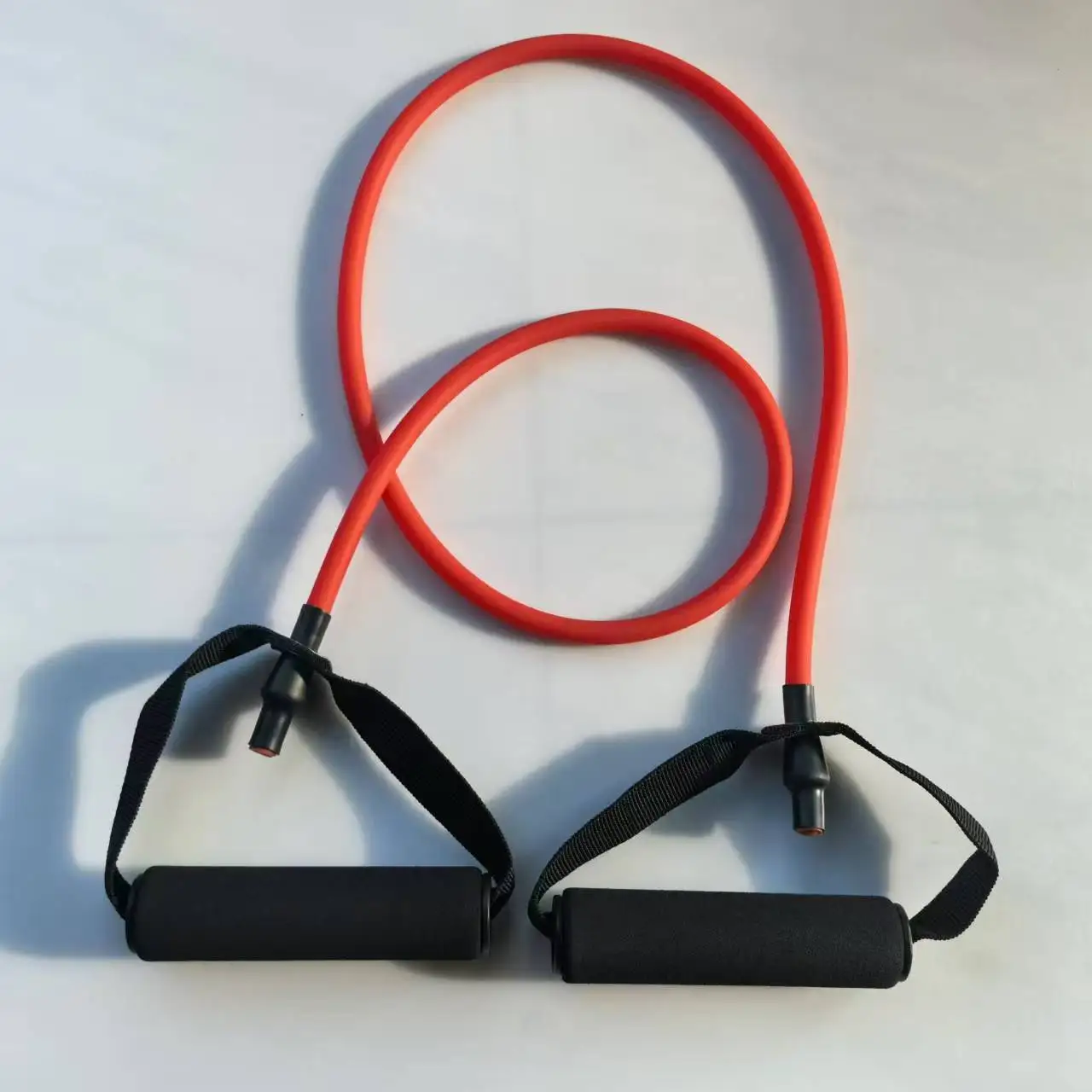 100% Natural Latex Exercise Resistance Tube Elastic Fitness Stretch Yoga Pull Rope Single Tube Resistance Bands