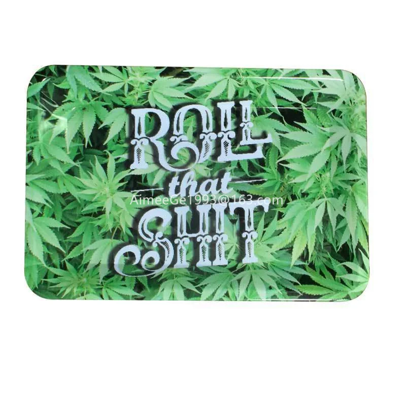 
High quality Rolling tray Customized Shape Household Tray Tobacco Smoke Accessories for bar party birthday 