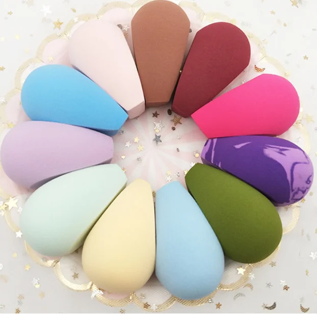 
Eco Friendly Vegan Off White Cosmetic Beauty Makeup Sponge Product Name and Sponge Material beauty sponge 