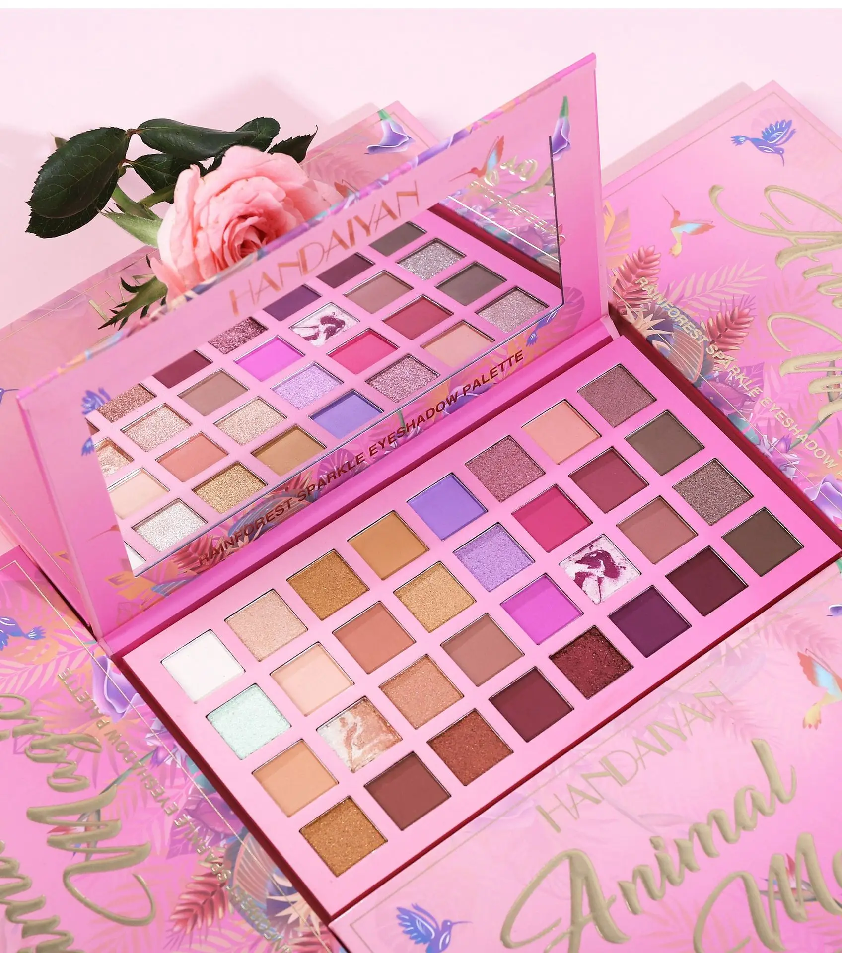 32 Colors Eyeshadow Makeup Swatch Fantasy Rainbow Jacketone Eyeshadow Flash Matte Eyeshadow Pigment Makeup Suit