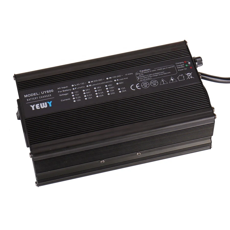 40ah Lithium Titanate Battery Lto Charger 13s 54.6v 48v 10a Battery Charger Standard Battery Universal DC Electric Ce 110-220vac