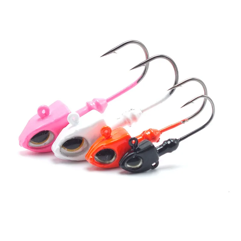 Fish Shape jig head hook hotsale fishing
