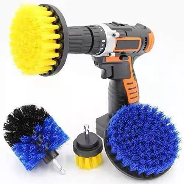 16/22  Piece Drill Brush Power Scrubber Cleaning Brush Extended Long Attachment Set  Kit