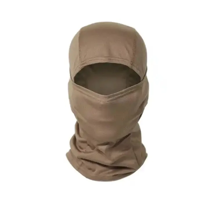 In stock Camouflage Headcover  Breathable Full Face Riding Hiking Climbing Sunscreen Quick Drying Sweatwicking Tactical Mask