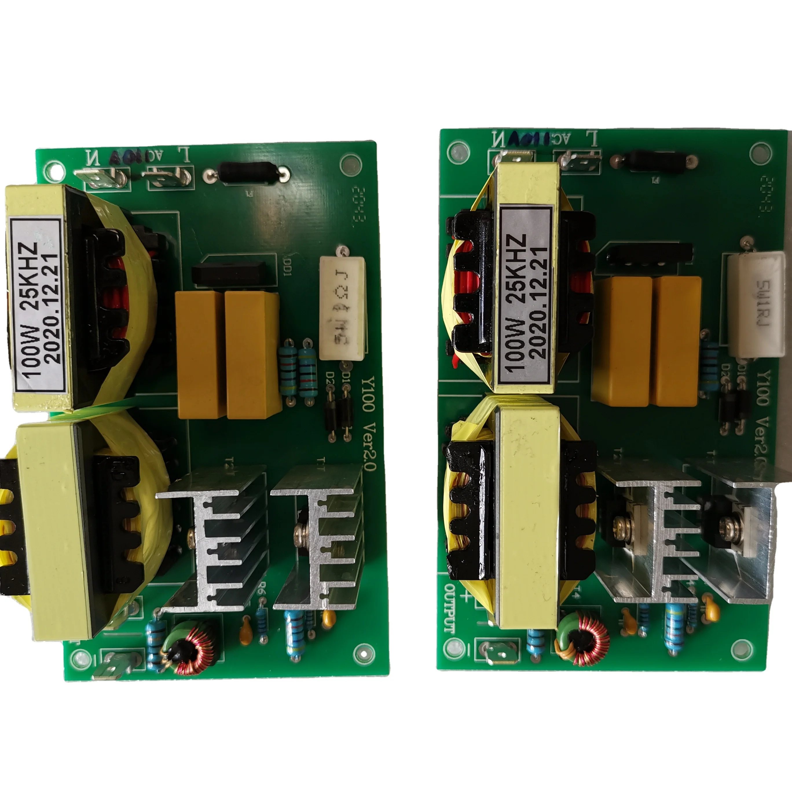 Ультразвуковая плата драйвера 100 Вт 40 кГц печатная PCB ультразвуковой генератор запчасти преобразователь драйвер