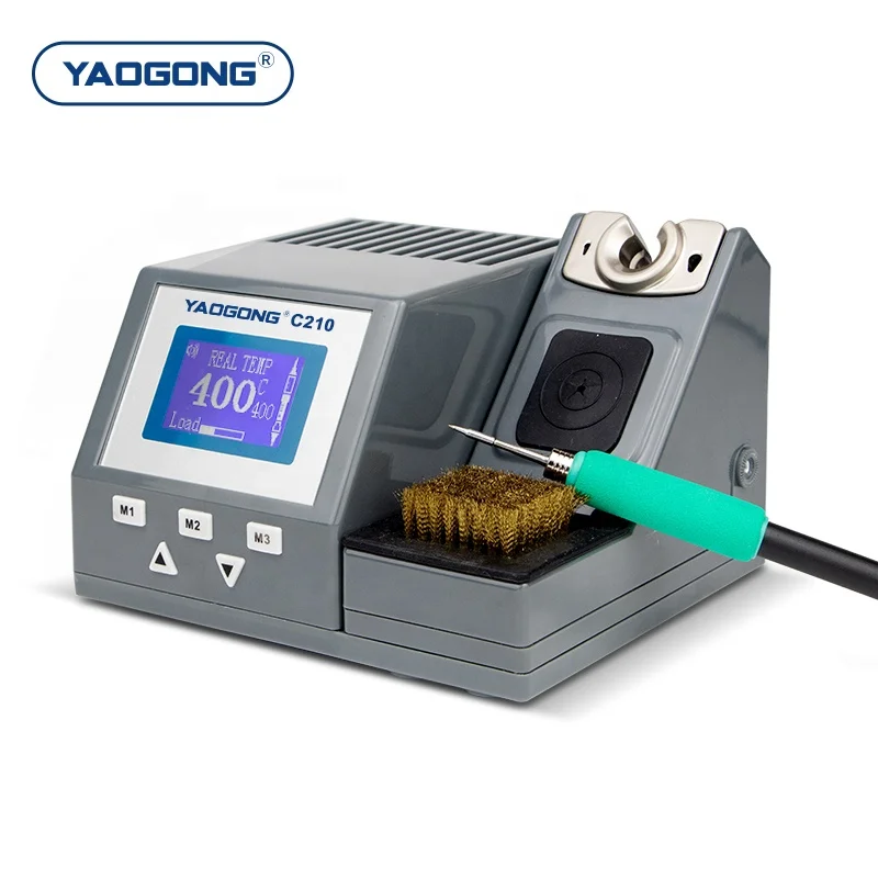 YAOGONG C210 Intelligent 3 Channel Thermostat Laptop Motherboard Smart Phone Mobile Repair Tools Equipment Soldering Station