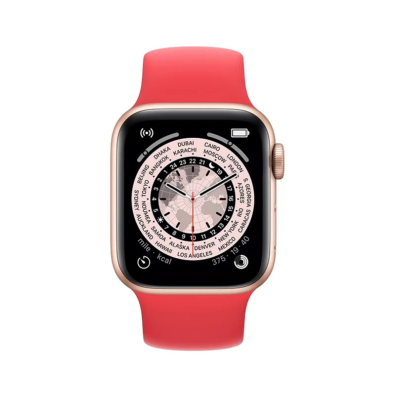 AI watch good looking voice signal wake up health monitor smartwatch heart rate blood pressure watch i7 good quality smartwatch