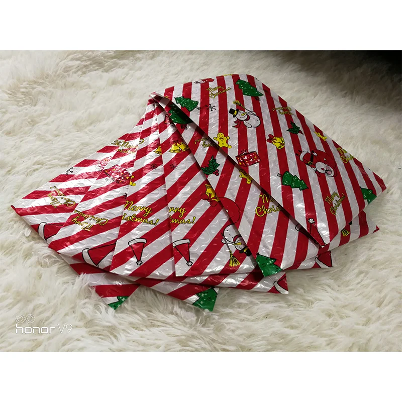 Custom Christmas Plastic Envelope Padded Postal Courier Shipping Bag Custom Logo Poly Mailer Mailing Bags Bubble Mailer