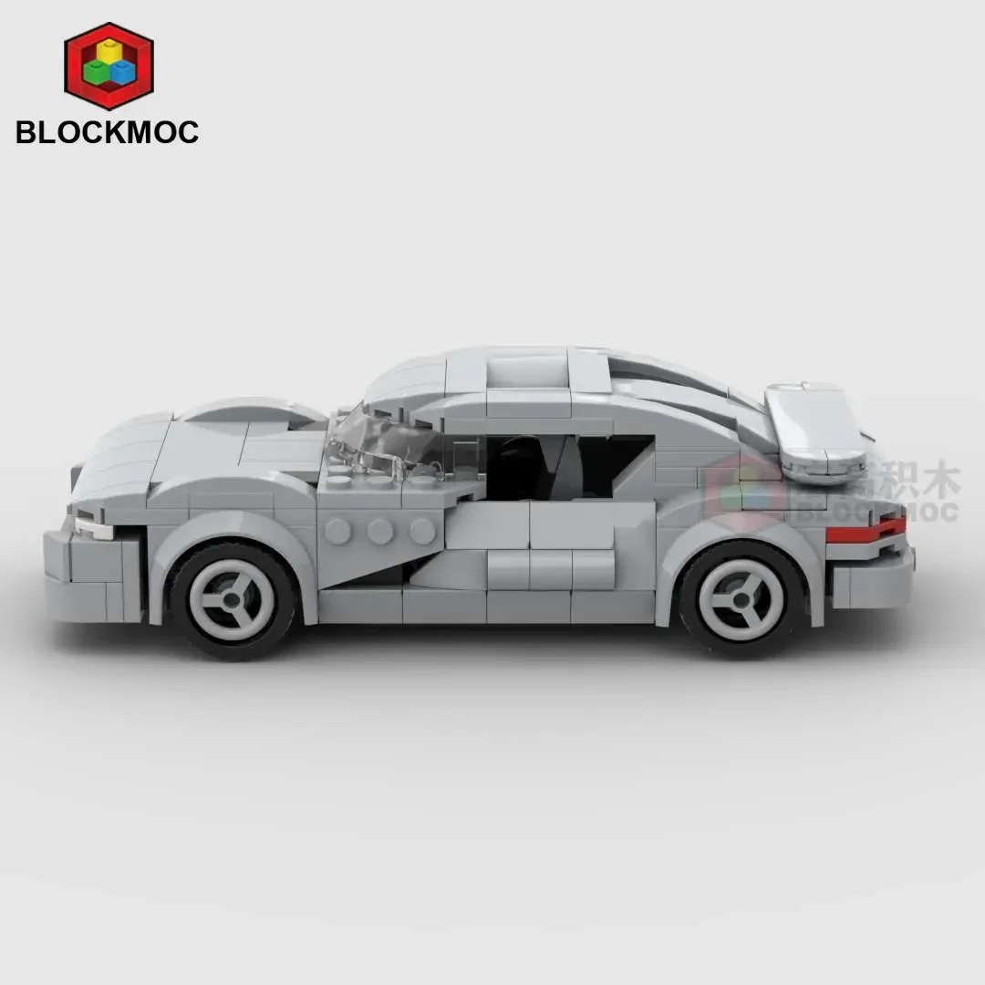 MOC Bricks Viper RT10 Roadster 1994 Racing Sports Car Vehicle Speed Champion Racer Building Blocks Garage Toy For Boys