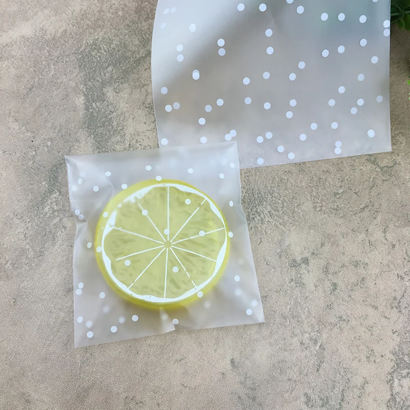 Cookie Packaging Bag Transparent CPP Plastic Candy Bag With Custom Printing