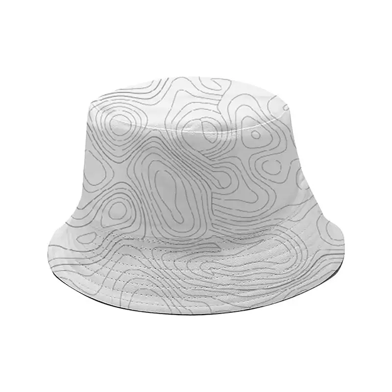 OEM Custom Logo Unisex Golf Bucket Hat Quick Dry Polyester Designer Embroidery with Solid Cartoon Patterns Acrylic Material