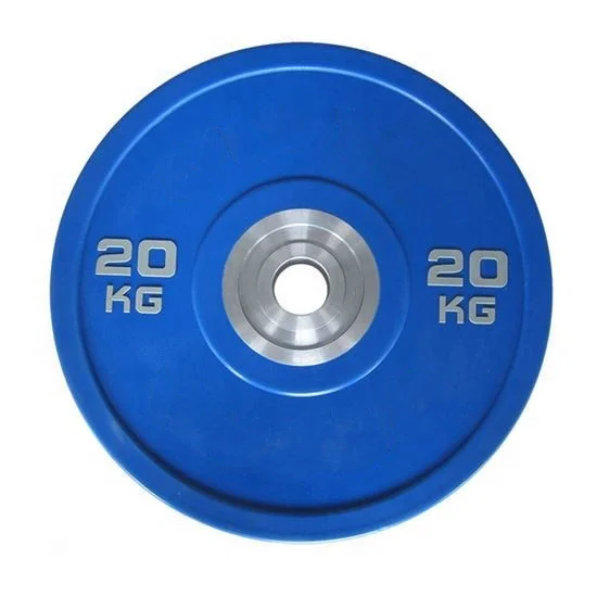 Made in China Fitness Competition Weight Liftingbumper storage Barbell Weight CPU Competition Plate for Fitness Center