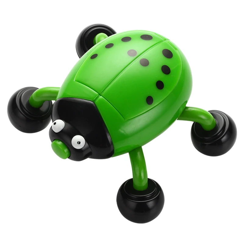 
vibrating electric beetle shape portable body massager 
