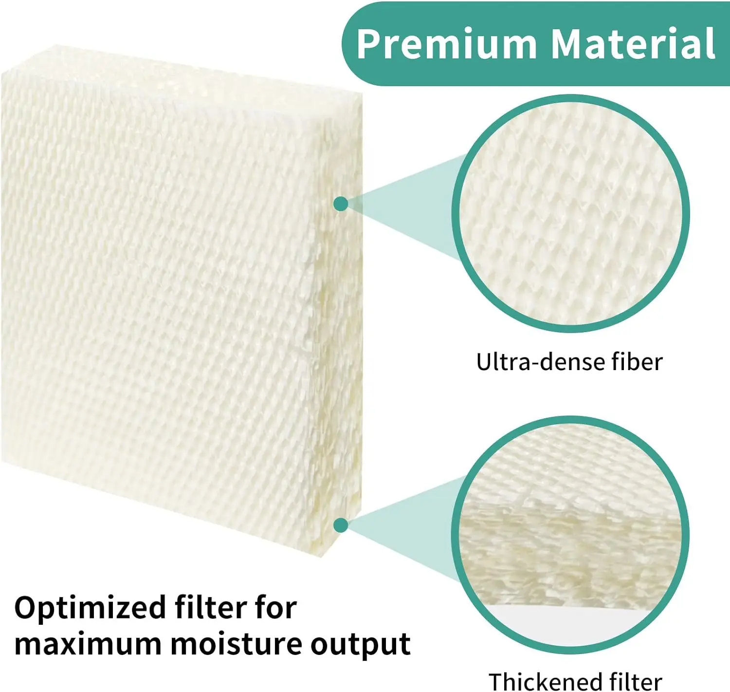 Air Humidifier compatible with Honeywell HEV615 Humidifier Filter Accessories adapted to Honeywell HEV615 HEV620 Series