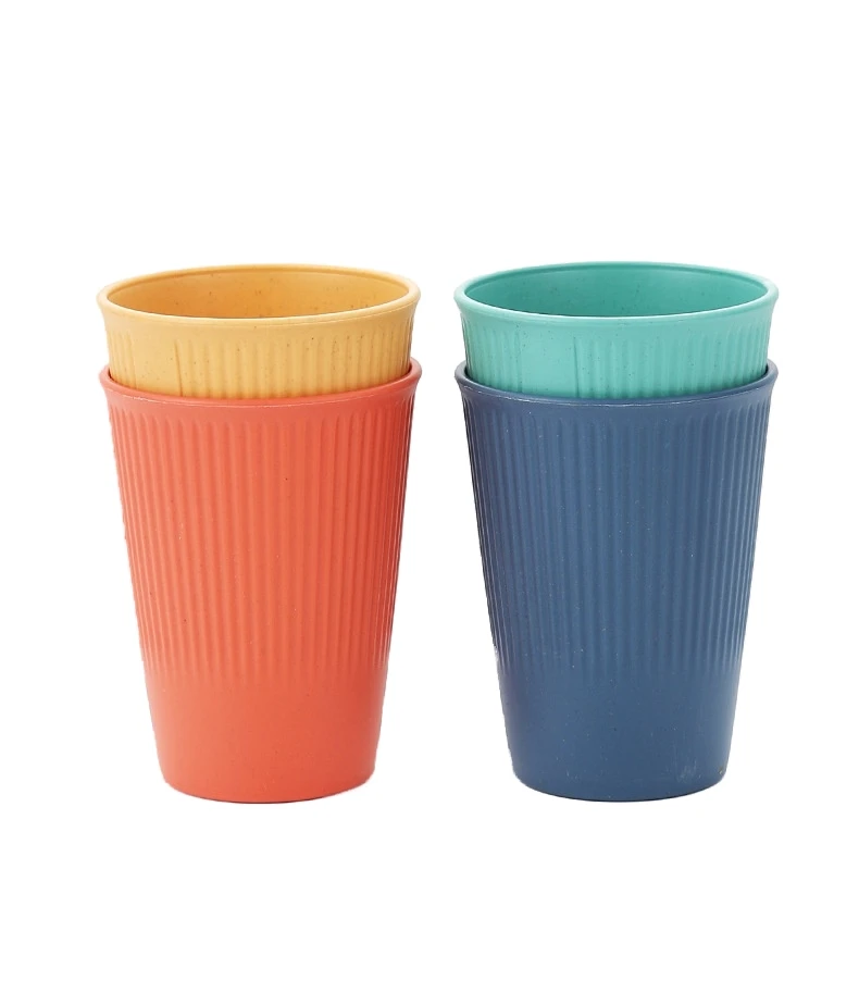 Wheat straw cup water Cup gargle Cup brushing and washing simple home couple coffee mug