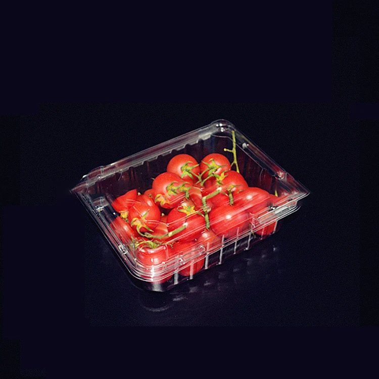 Supermarket Disposable Fruit And Vegetable Plastic Packaging Box
