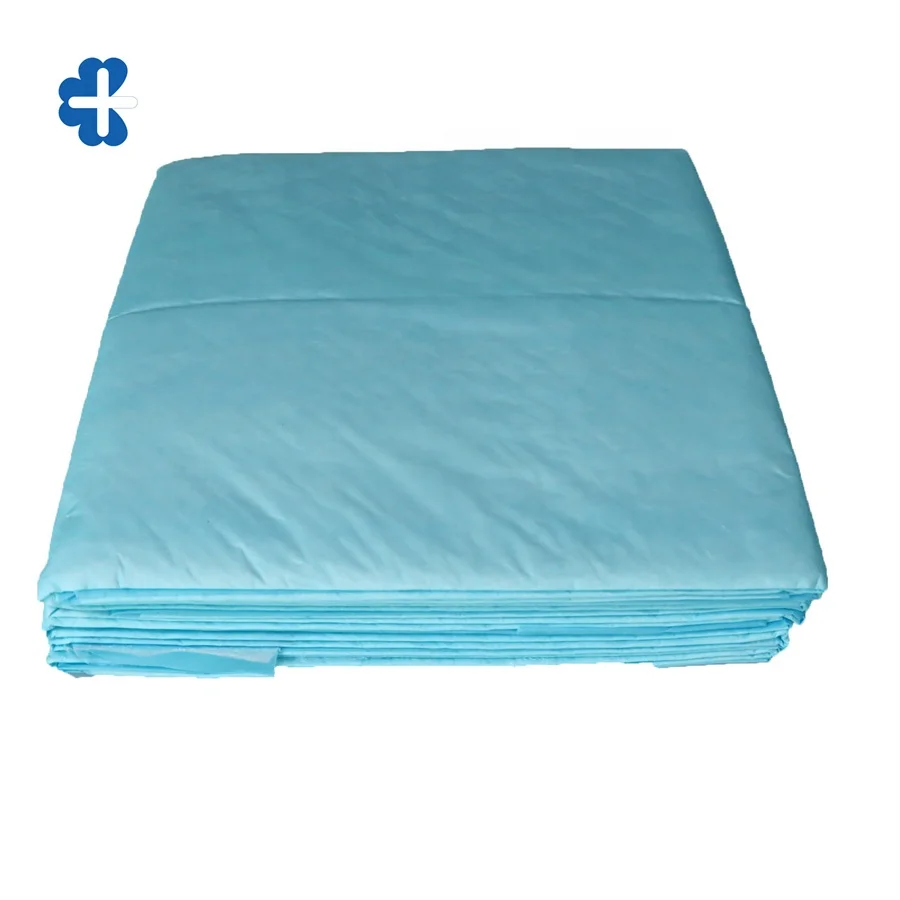 80cm*180cm Fluff Core Disposable Hospital Bed Liners with Wings