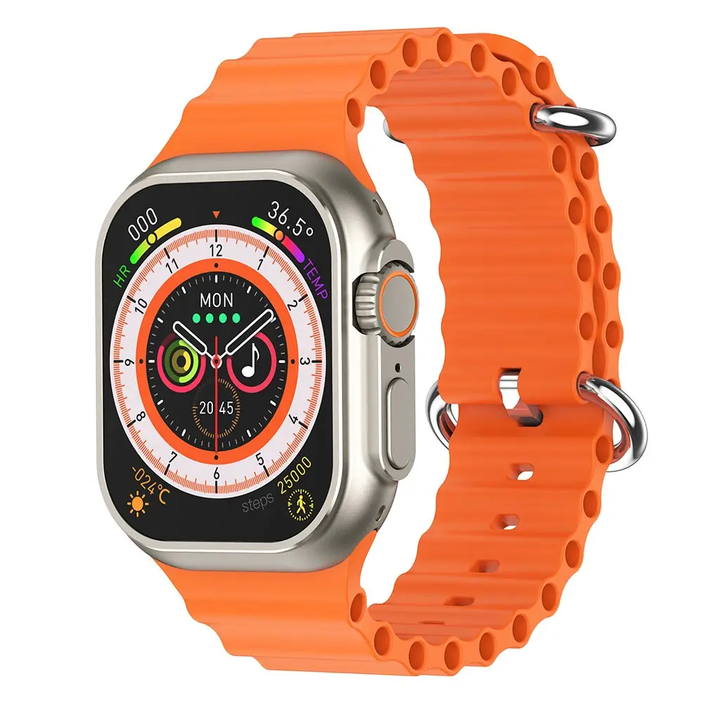 2023 New N9 Ultra Pro Smart Watch NFC Altitude Noninvasive Blood Glucose Measurement BTcall Multilingual Compass Smart Watch