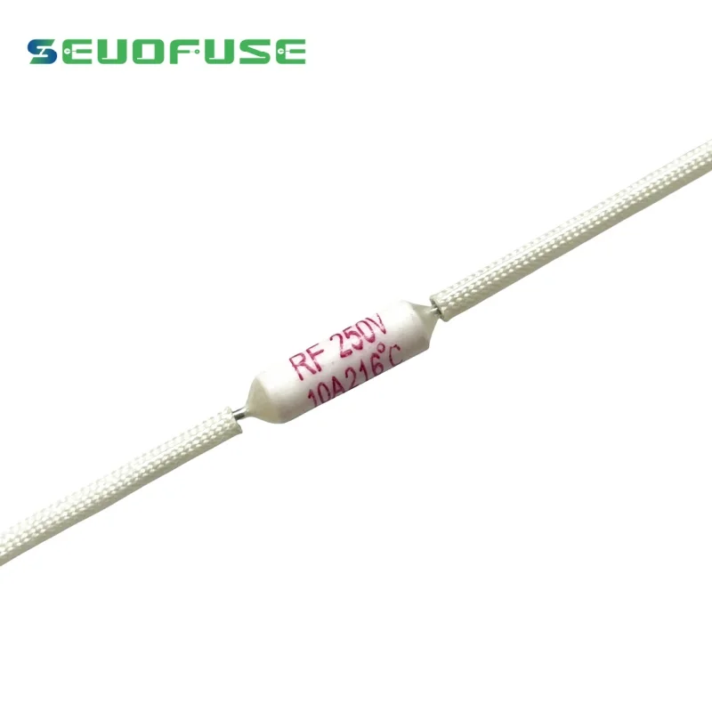 Factory direct fuse 10A 165c 9cm 15A 185c 9CM 20A 185C 9CM Metal thermal fuse RF thermal fuse