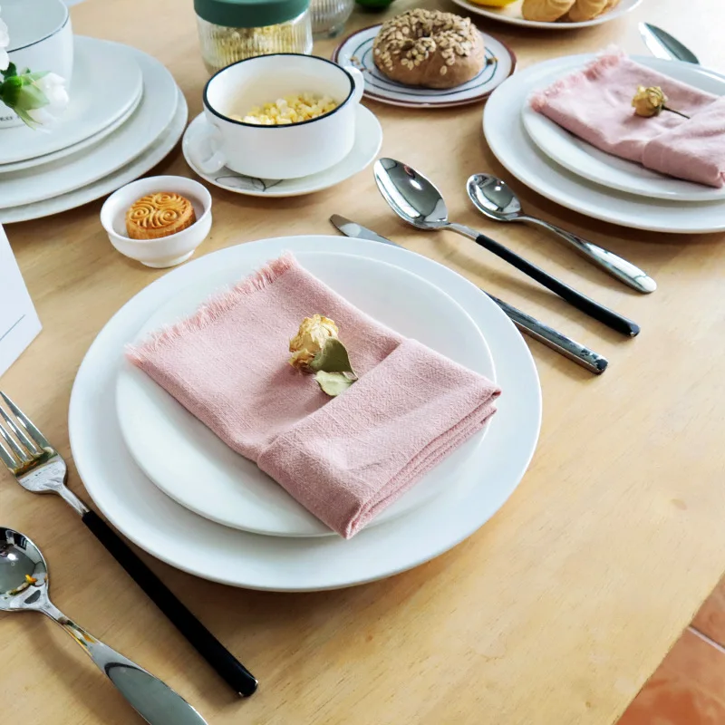 Кухонные полотенца с кисточками
