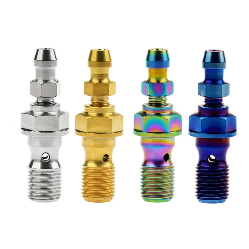 Titanium Screws Bolts Nuts For Motorcycle Exhaust Braking Caliper