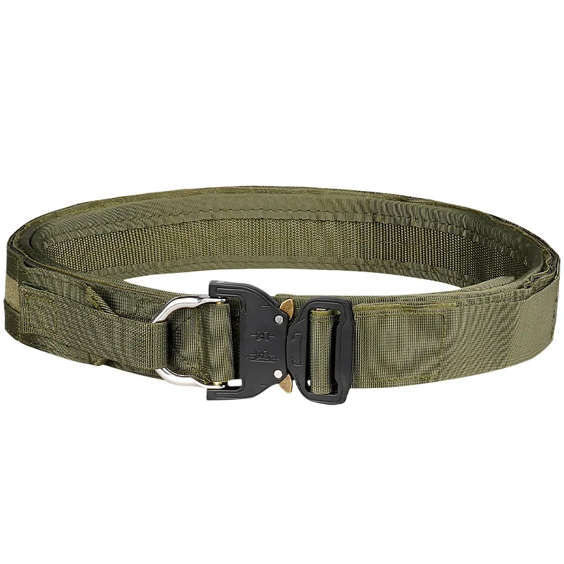 Custom High Quality Automatic belt Buckle Security Belt Tactical Outdoor Tactical Belt With Magnetic Buckle