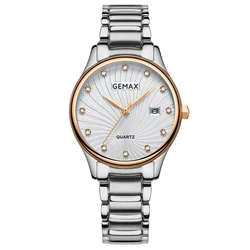 Custom diamond women watch and bracelet sets gift set watches with bracelet