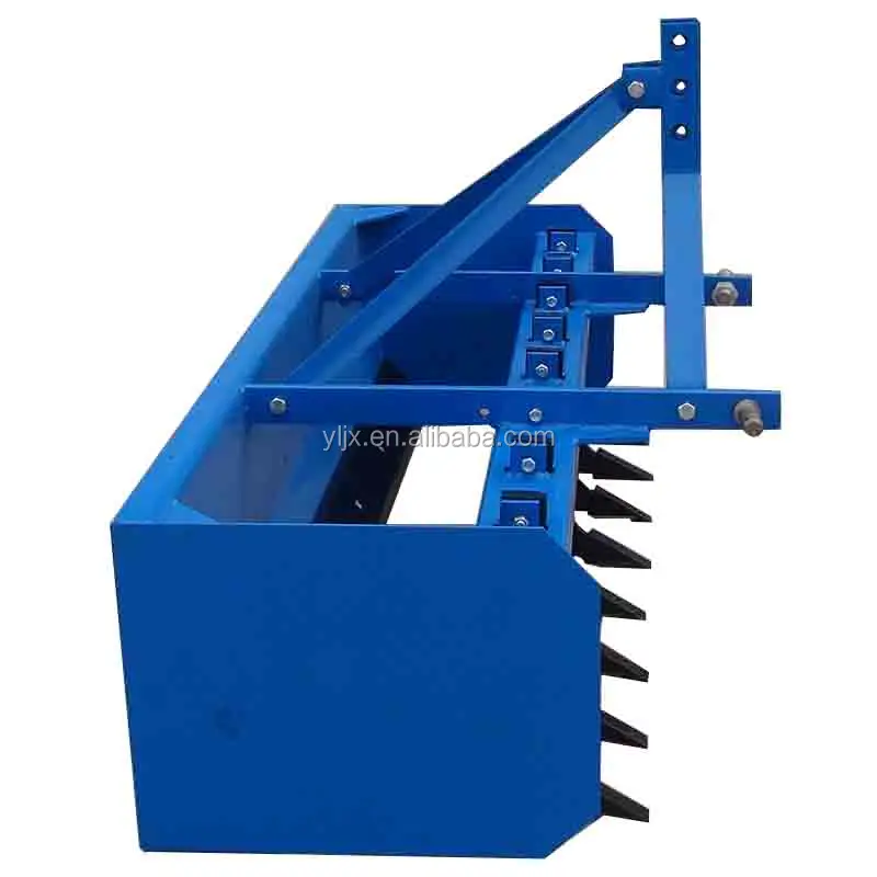 land leveller Farm tools 7feet tractor blade grader box grader land leveller
