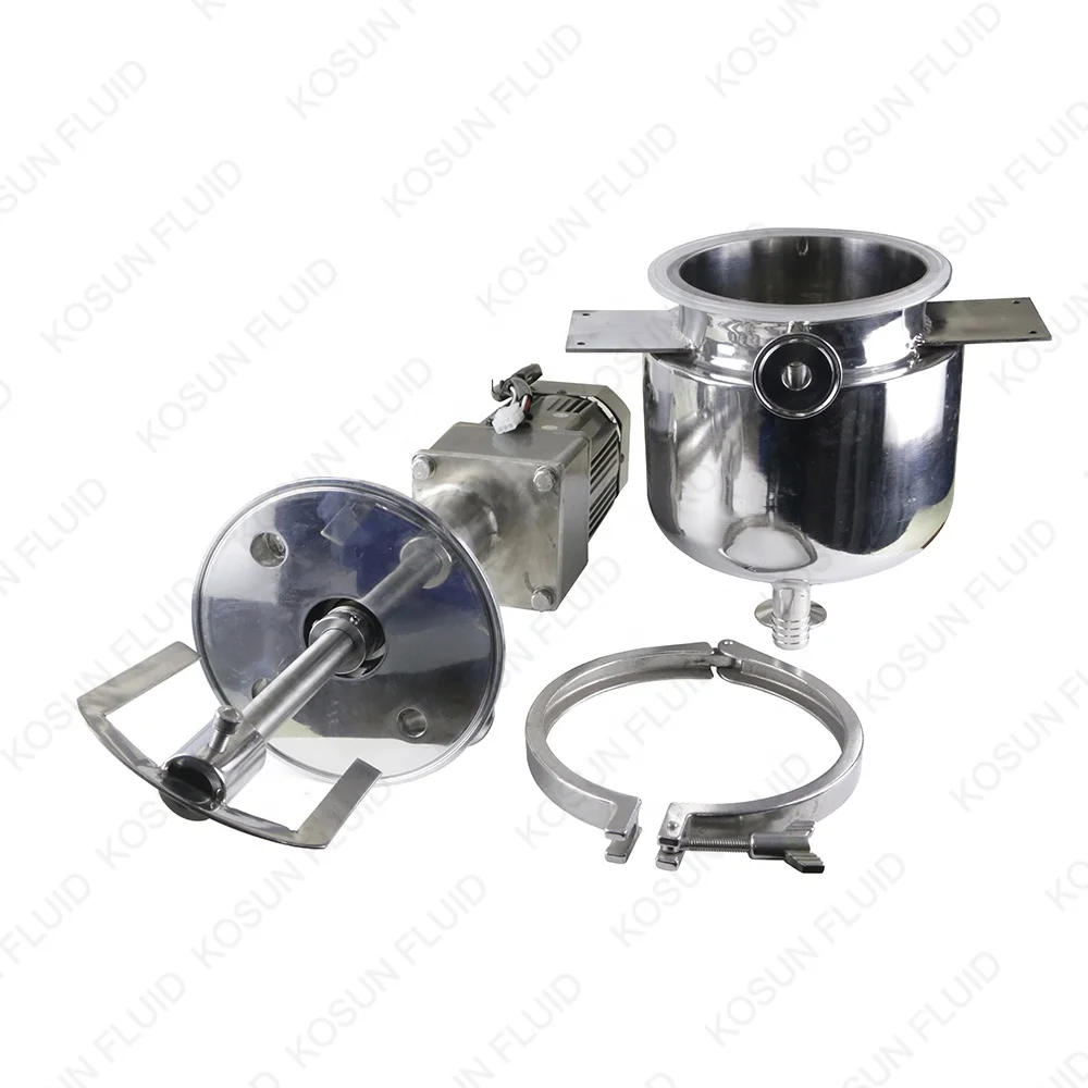 Stainless steel 304 316 3 liter small laboratory lab reactor with mixer