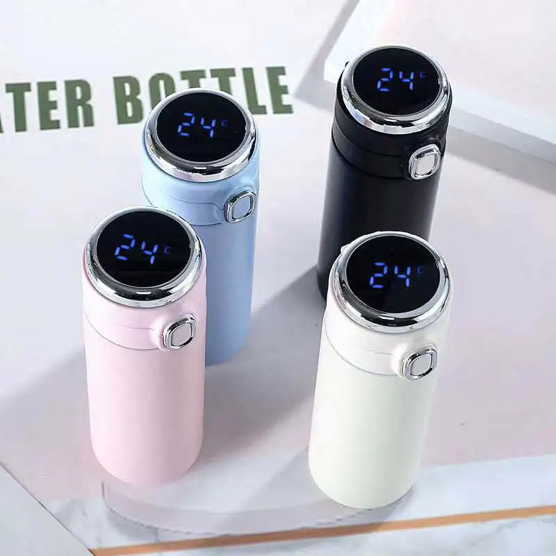 Wholesale LED Temperature Display Smart Vacuum Flask Stainless Steel Insulated Water Bottle