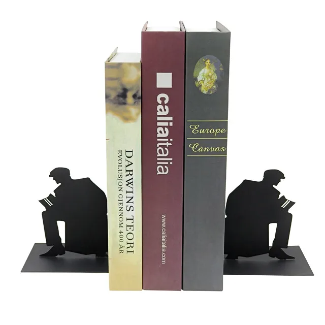 Factory Direct Sales Creative Design Bookend Holder Hot Products Customized Color Bookends