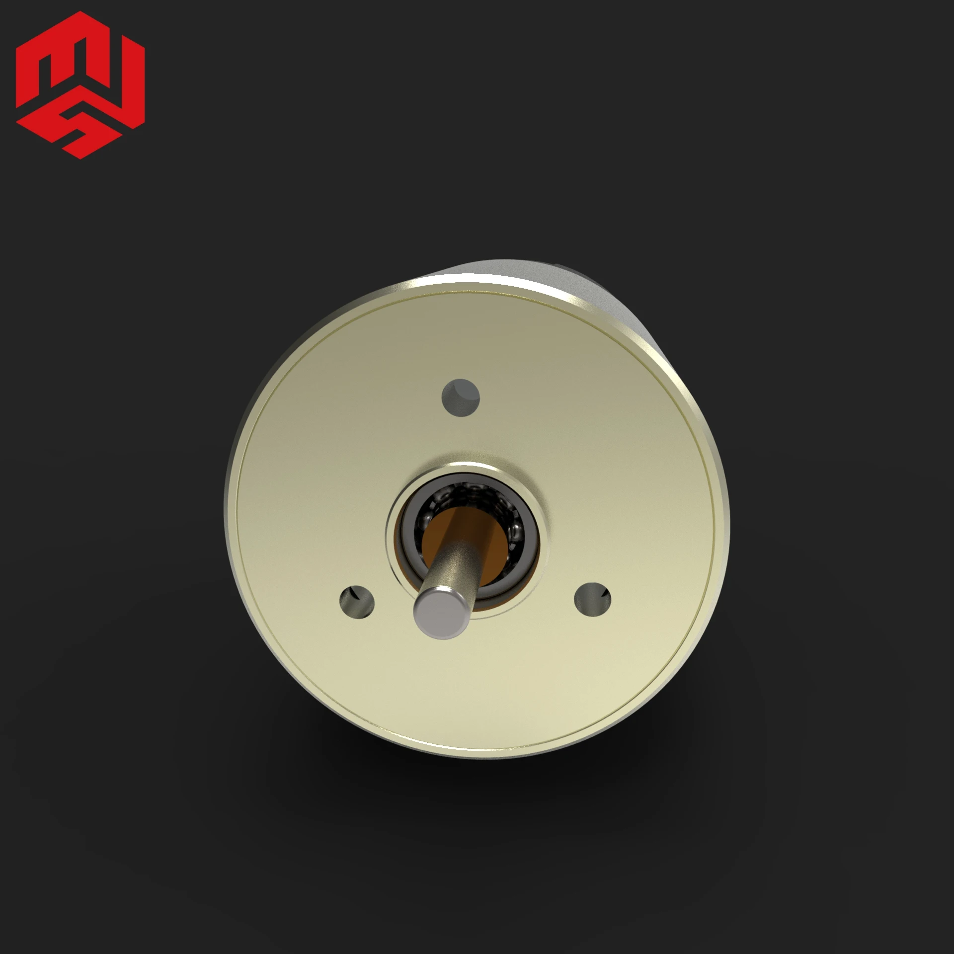 22mm diameter permanent magnet dc brushed servo motor with carbon brushes