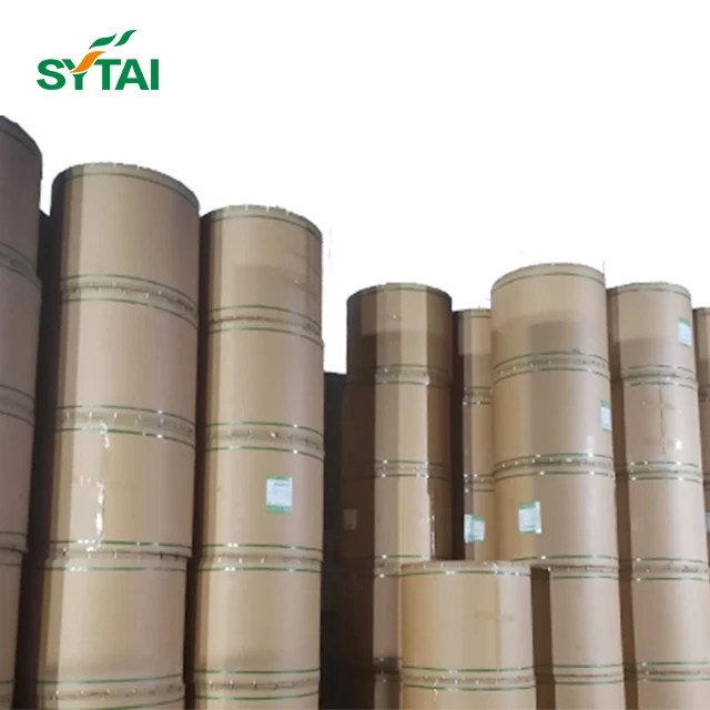 Wholesale Customized Best Quality Wood Pulp 100% Virgin Paper Raw Materials Jumbo Roll Food Packaging Paper Roll
