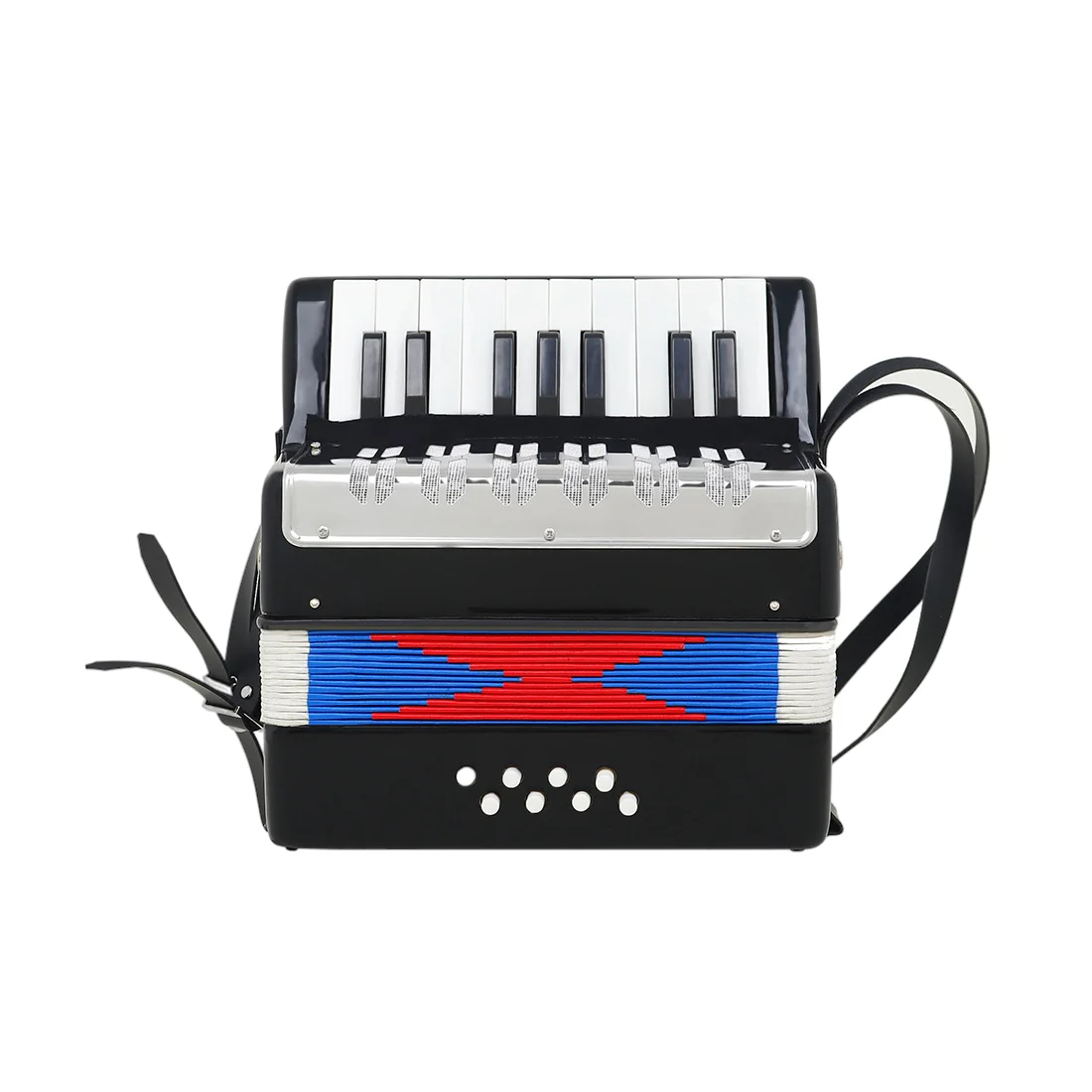 Factory Direct Hotsale 17 Buttons 8 Bass Accordion Toy Acordeon For Kids Beginner