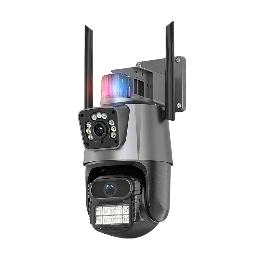 Лидер продаж 2MP Wi-Fi поддержка 128 карты памяти CCTV IP-Камера Безопасности уличная сетевая камера с двумя объективами