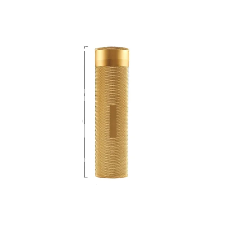 Hot-selling cigar aluminum tube with humidifier cigarette case cigarette case set tobacco cigar tube with hygrometer