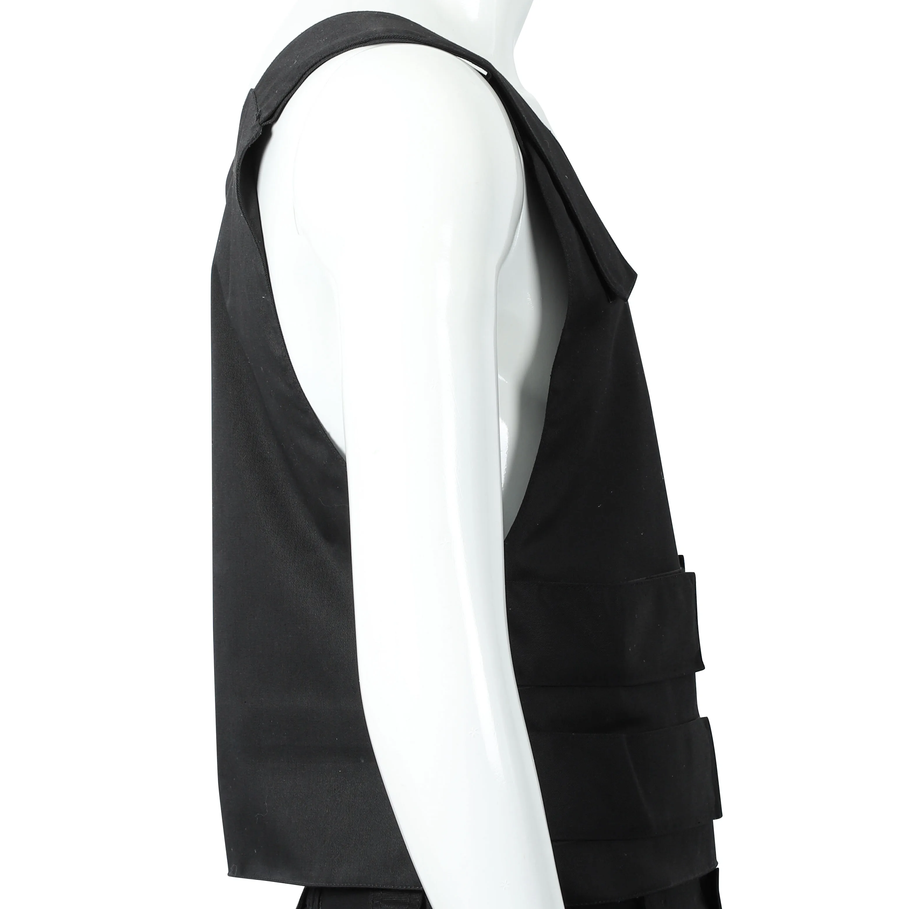  Высокое качество военные тактические Баллистические сопротивление брони две стальные пластины пуленепробиваемый жилет