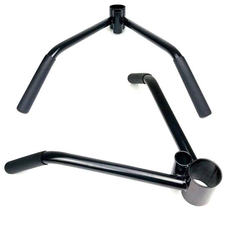 Barbell Multi-Grip T Bar Row Handle, Landmine Attachment Fits 1 & 2 Inch Bars