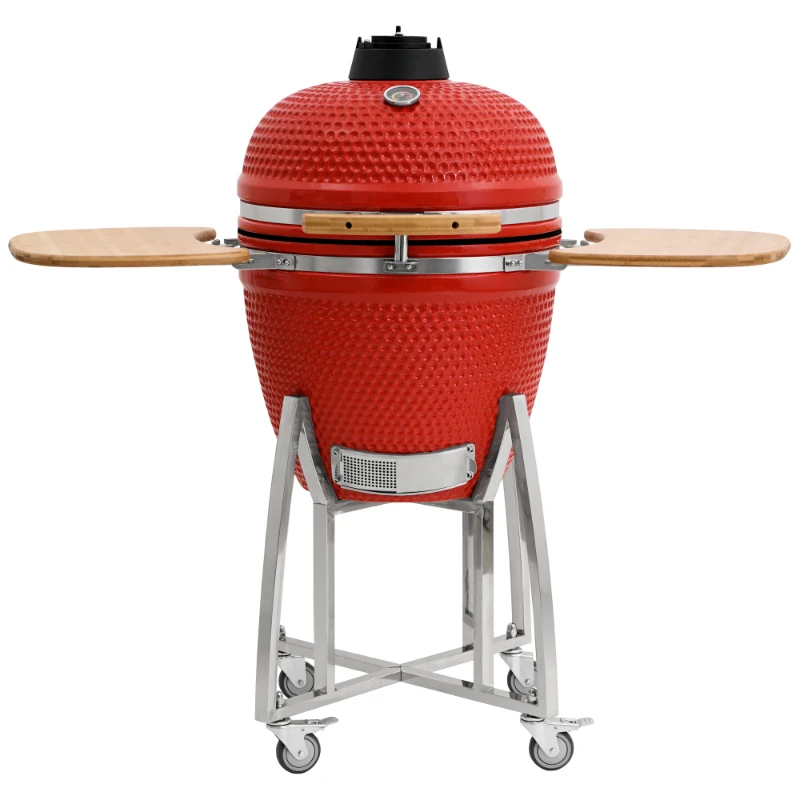 Kamado 21 inch XL Classic Ceramic Big Size Green Color Egg Shaped Charcoal BBQ Grill Smoker
