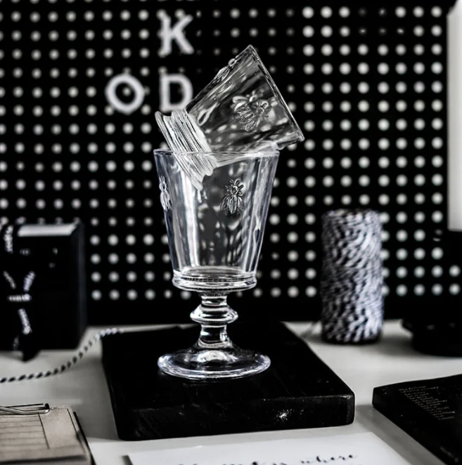 
Bee Series Juice Napoleon Goblet Wine Glass Cup 